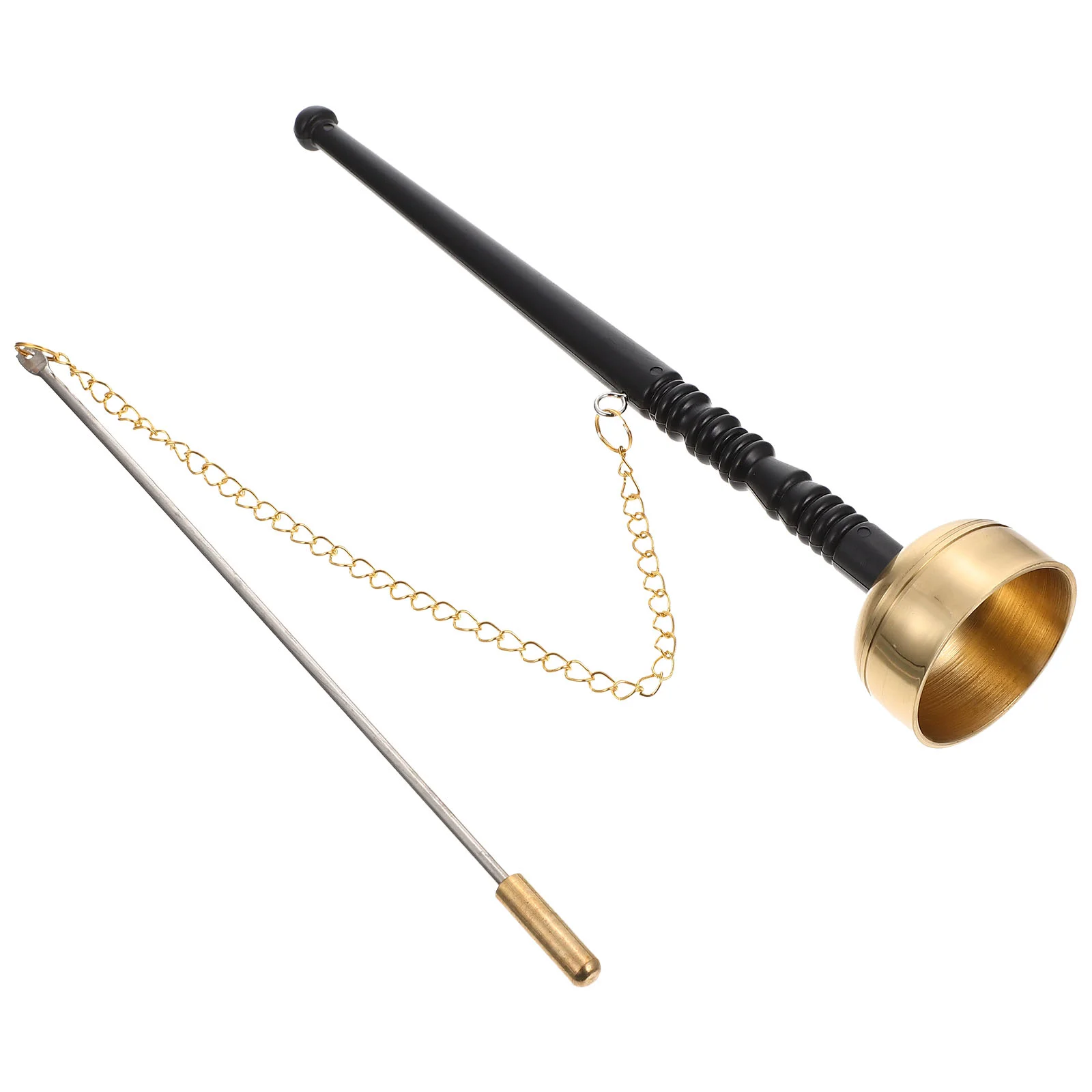 

Citing Chimes Creative Copper Yun Qing Musical Instrument Yin Adornment with Silver Temple Supply