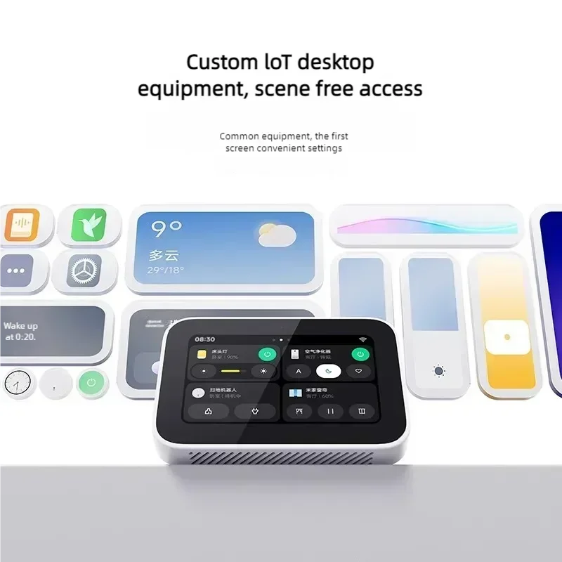 New Xiaomi Smart Home Display Mini Intelligent Touchscreen Speaker With Xiaomi Hyper OS Bluetooth Control Mijia Smart Devices 4
