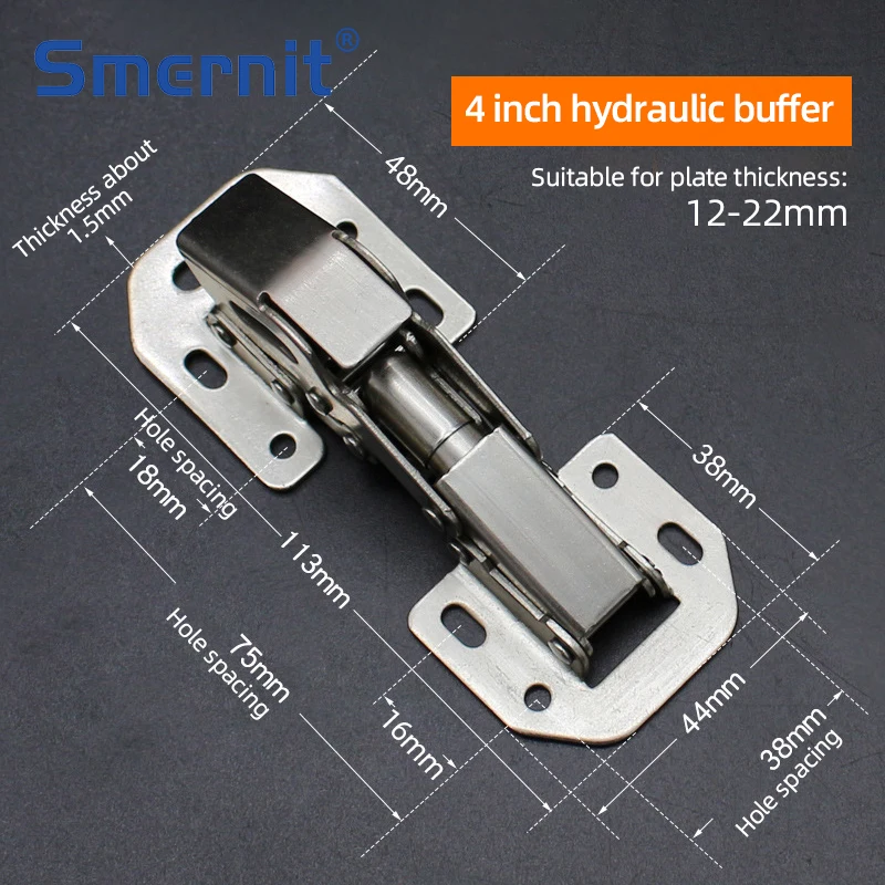 Hinges Furniture Fittings No Punch for Kitchen Cabinets Cupboard Wardrobe Door Hinges with Screws Furniture Hardware furniture hinge cabinet door hinges cabinet hinges