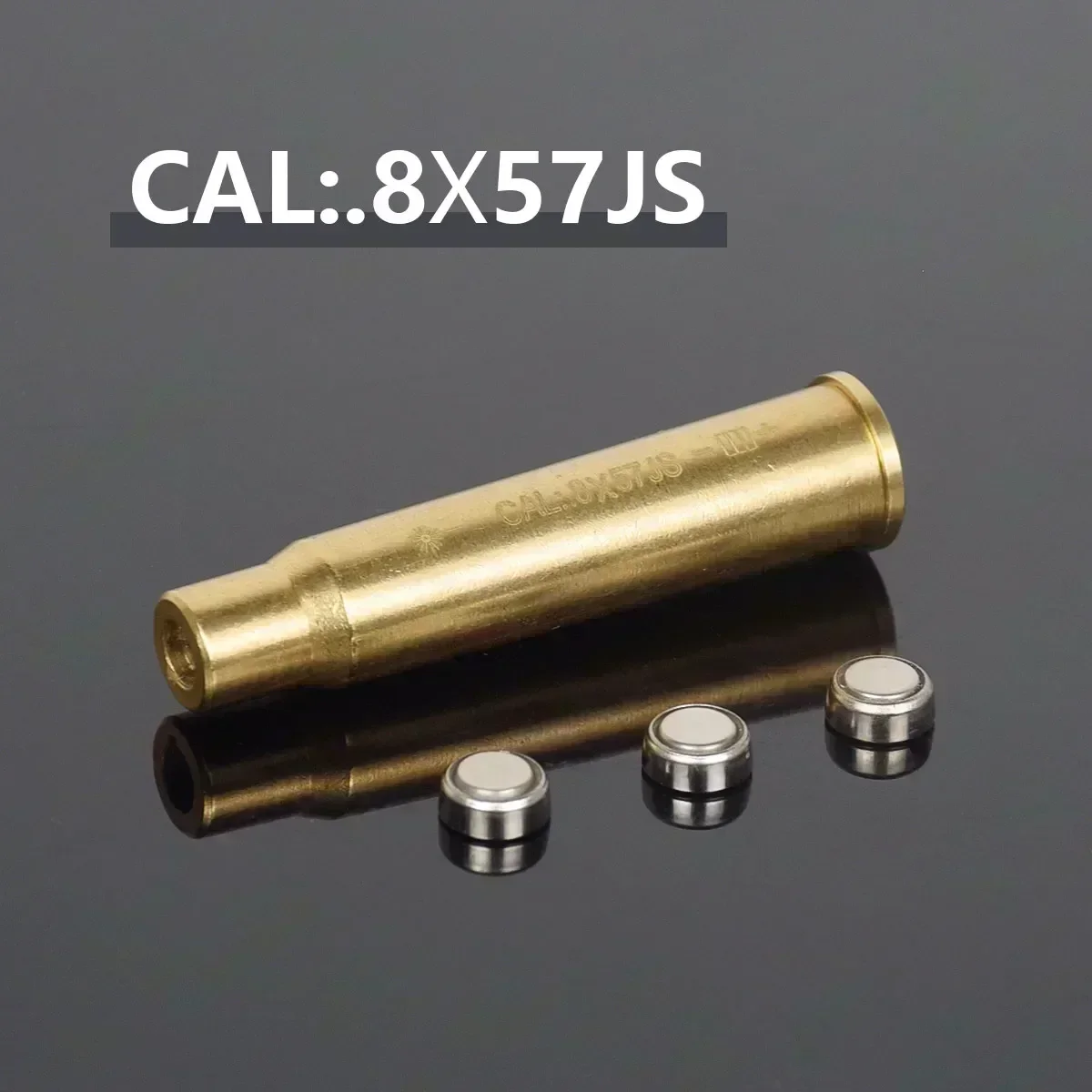 Laser bore sight 12GA 20GA 5.45x39 7.62x39 9x19mm .223 .308 .338 gauge red training bullet CAL cartridge caliber