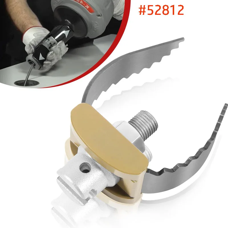 52812 T-230 2 "Coclea Per Pulizia Scarico C-Cutter Per Cavi Sezionali Ridgid C-4 C-6 C-7 C-8 C-9 E K-40, K-45 K-50 K-3800