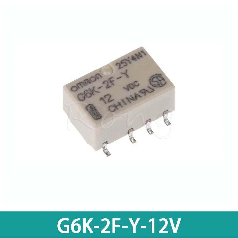 

10pcs G6K-2F-Y-12V 12V DC 1A 10x6.5x5.2mm original patch signal relay