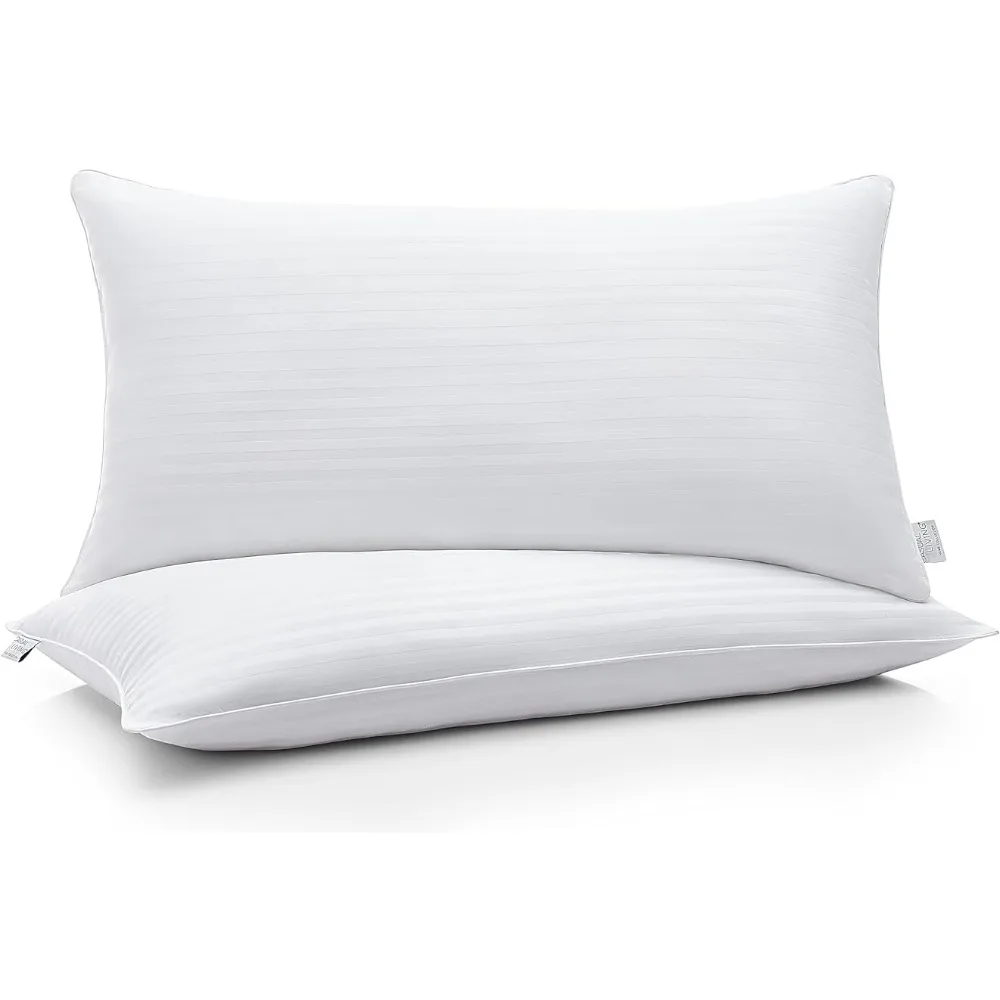 

King Pillow Set Bed Pillows White 2 Count Freight Free Sleeping Home Textile Garden