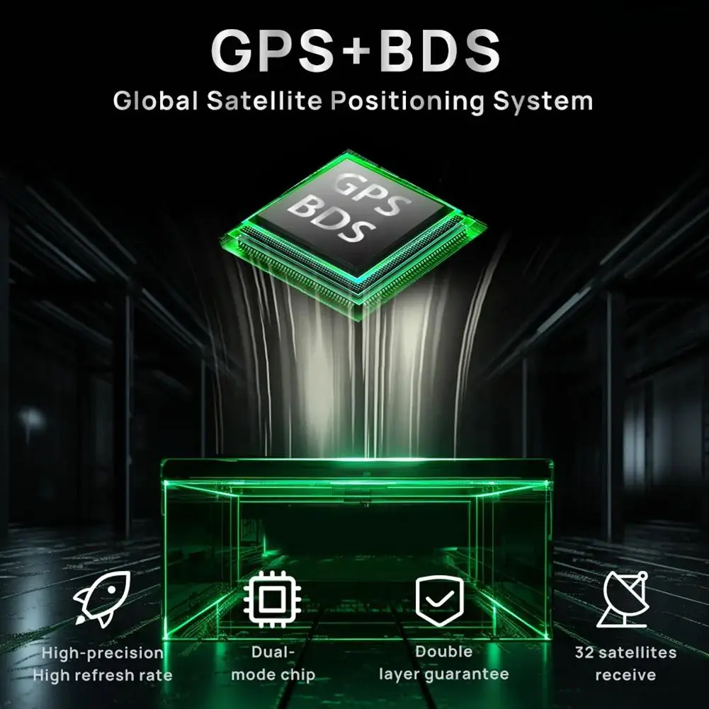 자동차 속도계 MPH/KMH HUD GPS 헤드업 디스플레이 디지털 속도계 앞유리 프로젝터 플러그앤플레이 자동차 전자 액세서리