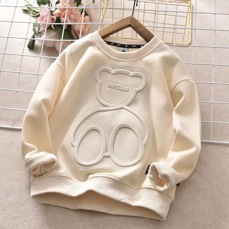 Hoodie-bear-Beige