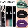 Black Green Purple Lipstick Christmas Halloween Lip Makeup Tint Moisturizing Waterproof Matte Lipstick Waterproof Lip Pigment