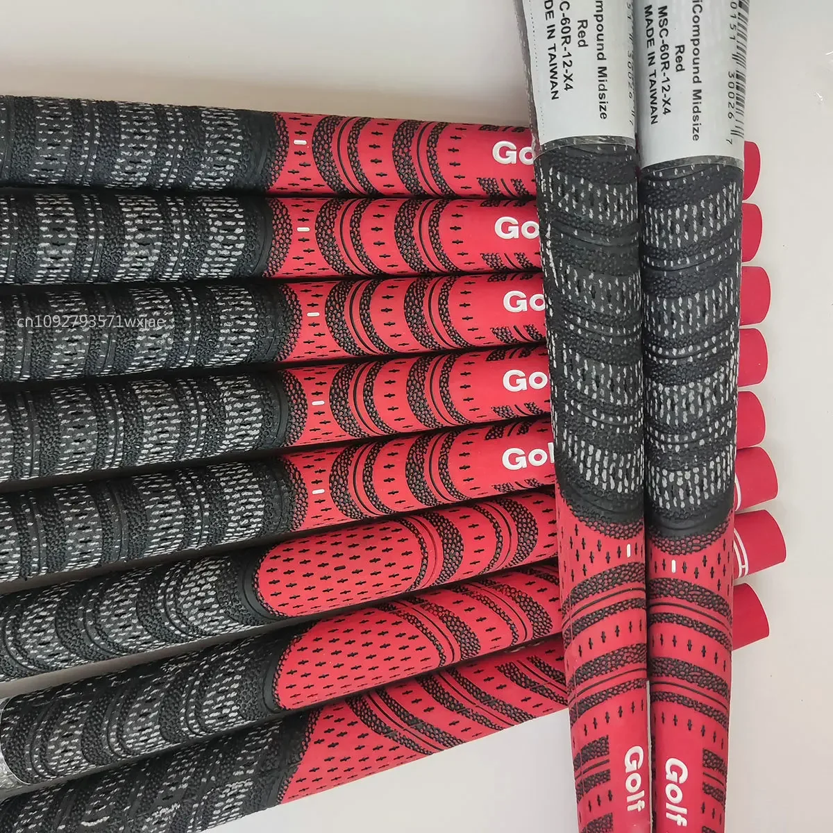 Golf Grips 13pcs/lot Golf irons grip Rubber Standard/Midsize Multicompound Golf club Grips 13pieces/set Carbon Yarn