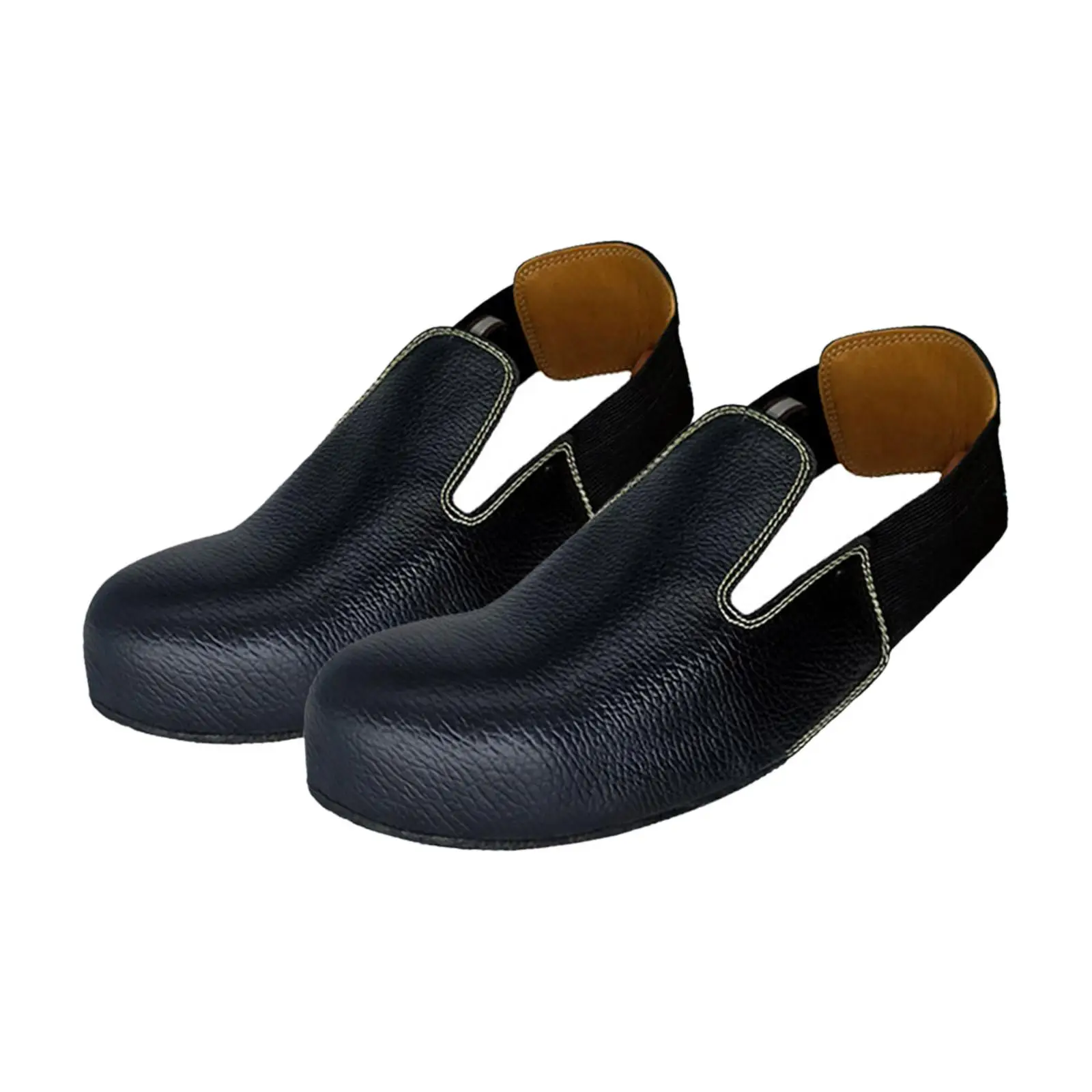 Toe Caps Safe Shoe Covers, Universal, Non Slip Size EUR 36-45 Anti Kick with Elastic Strap Anti Smashing for Workplace Cutting