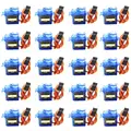 20Pc 180 Blue