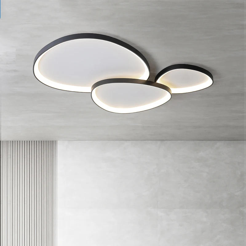 

Living Room Ceiling Lamp Modern Led Suspended Ceiling Light Nordic Hall Bedroom Smart Ceiling Lights Lustre Indoor Light Fixture