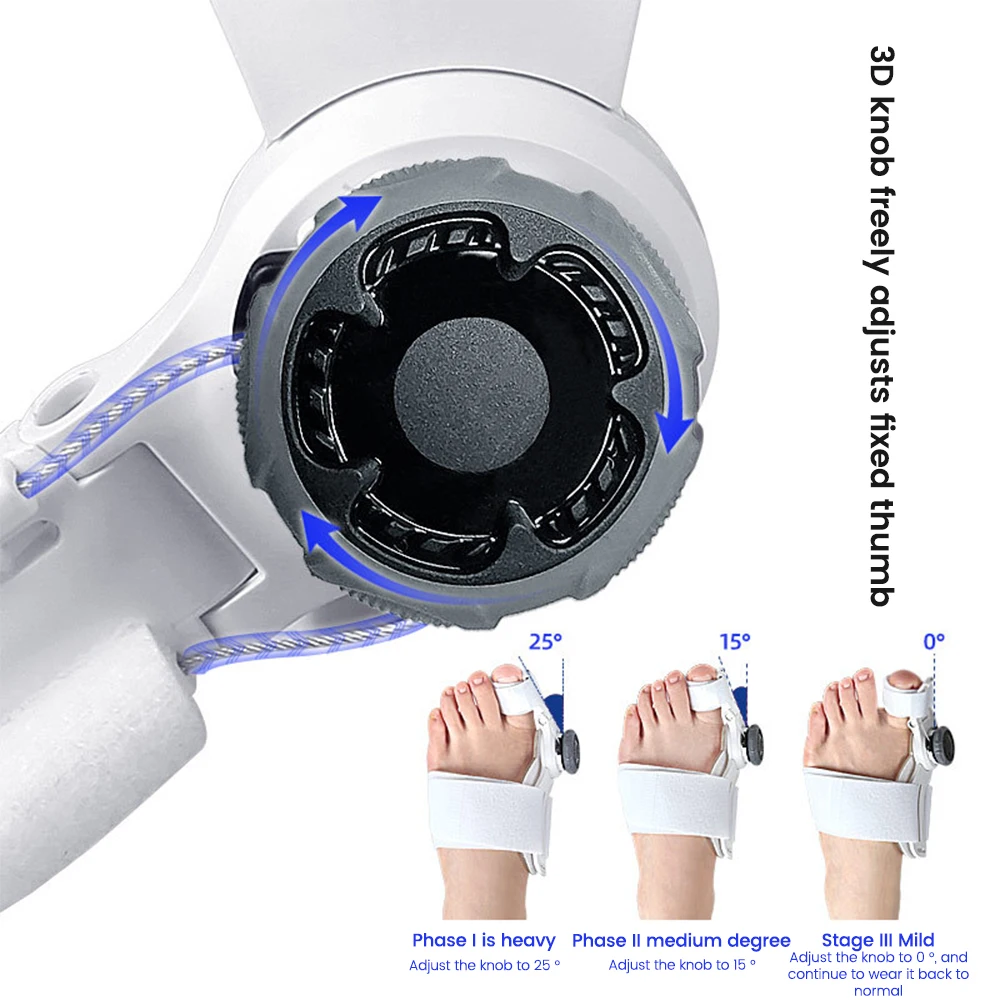 Splint Big Bone Tool Toe Straightener Corrector Foot Pain Relief Hallux Valgus Correction Orthopedic Pedicure Foot Care 2