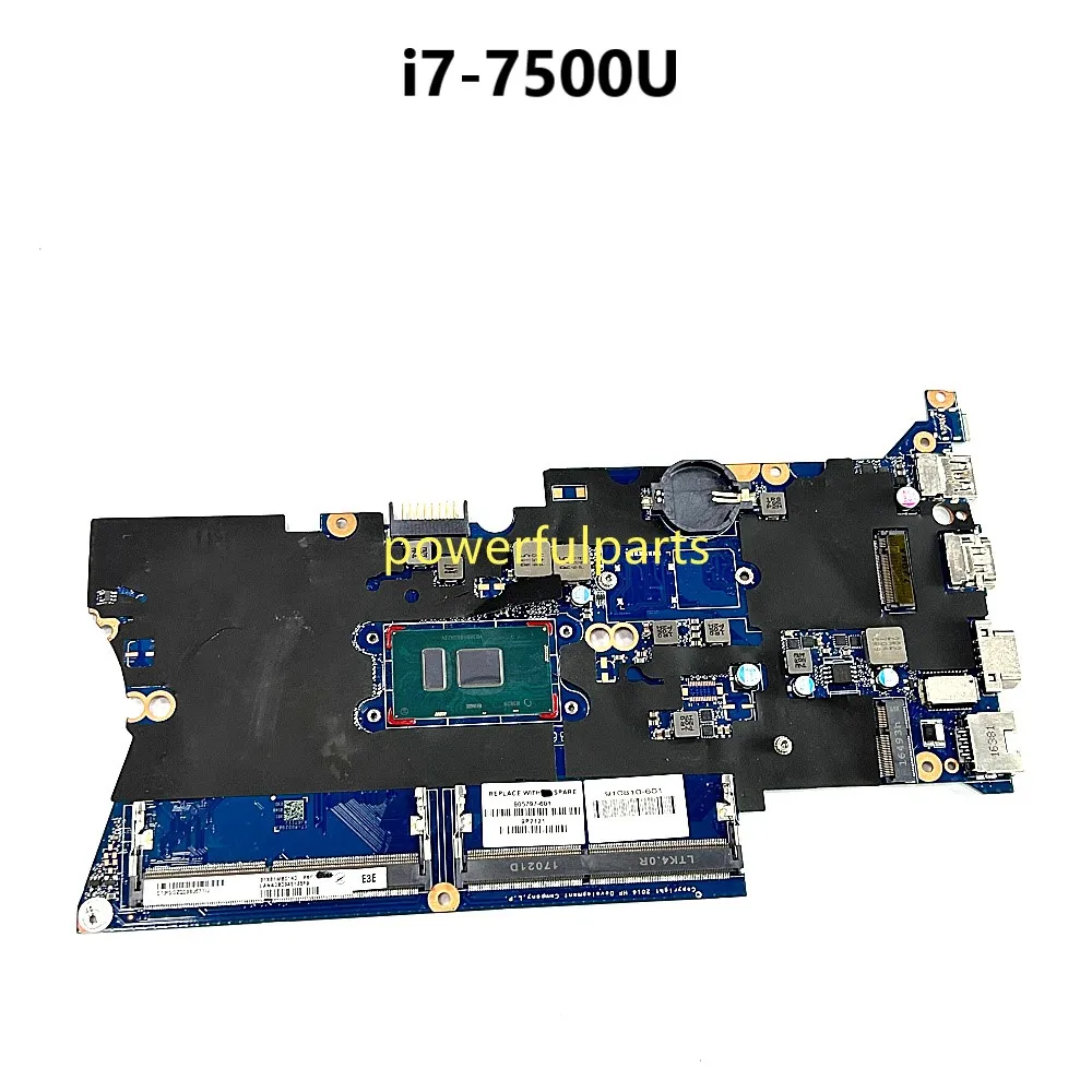 Scheda Madre Del Computer Portatile 905797-601 Per Hp 440 G4 430 G4 Muslimexayp I7-7500U Cpu Di Bordo Funzionante Bene