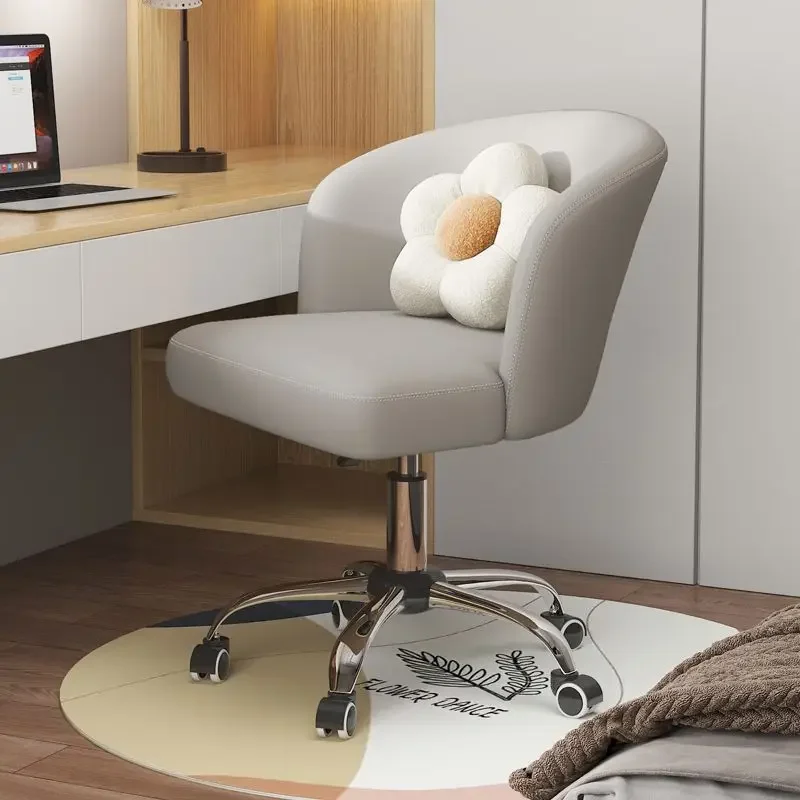

Computer Chair Home Comfort Study Chair Makeup stool Light Luxury Bedroom Dormitory Seat Sedentary Light Luxury Office Chairs