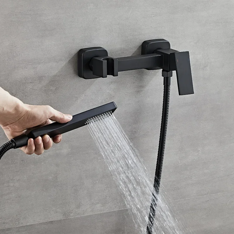 Handheld Shower Nozzle Toilet Spray Gun Bathroom Shower Head Sets Assessories Bathrooms Items Modern Shower Simple Showerhead 2