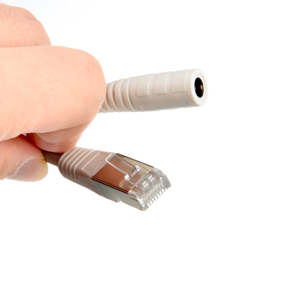 10 Iniettori POE Passivi - Adattatore Power Over Ethernet, 12V DC, Per Telecamere IP, Colore Bianco - Foto 6