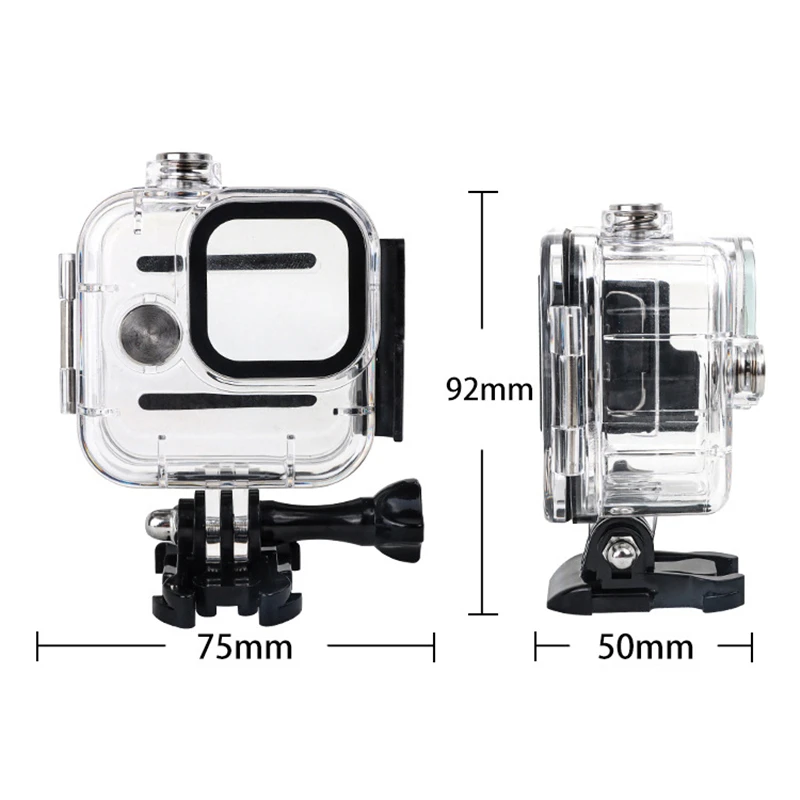 Estojo Impermeável para Gopro Hero 11 Mini Black Dive House Câmera de Esportes Mergulho Escudo Protetor Filtro para Gopro 11 10 45m - Image 4