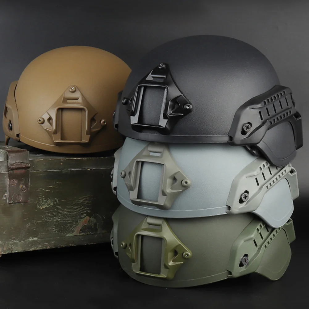Casco táctico militar del ejército Fast PJ Cover, Casco Airsoft, accesorios  deportivos, equipo de Paintball, máscara facial protectora para saltar -  AliExpress