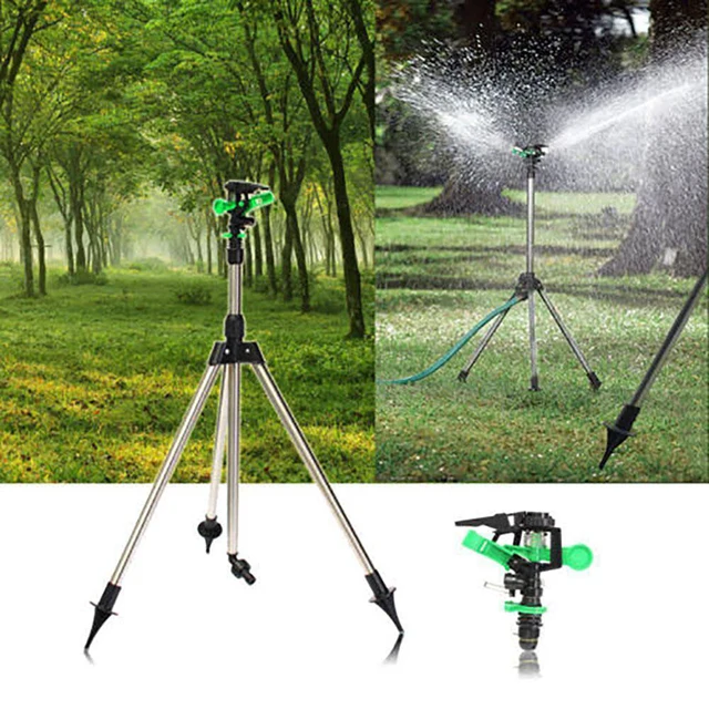 360 Szög Forgó Sprinkler 1/2 Hüvelykes Férfi Szál Mezőgazdasági Gyep Automatikus Öntözőkert Öntözési Otthoni Kerti Öntözés - Image 5