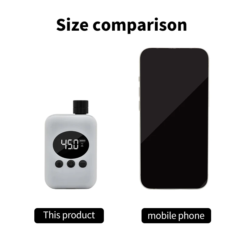 Mini Portable Bicycle Pump 150PSI Pump With Digital PSI Pressure Gauge Motocycle MTB Road Bike Tire Inflator