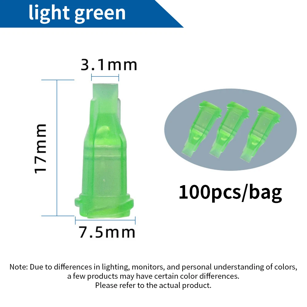 100/200 STÜCK Labor Spritzenspitzenkappen - 10 Typen Für Handwerk & Industrie