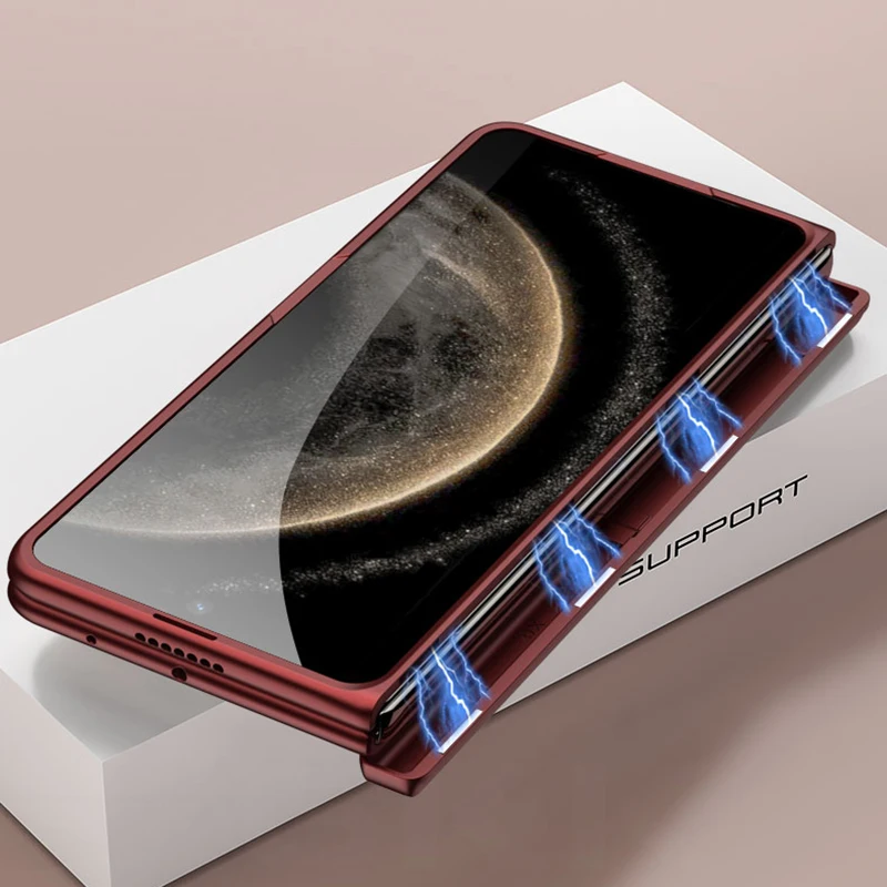 Magnetic Hinge All-included Armor Case for Huawei Mate X6 Outer Screen Glass Bra