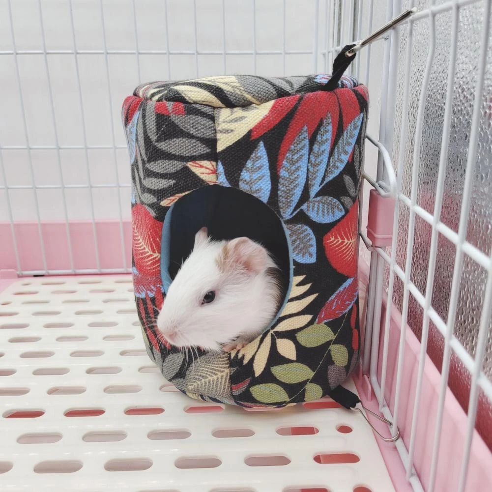 Pessimistisch Ingang moeilijk tevreden te krijgen Hamster Huis Cavia Accessoires Tunnel Hamster Nest Doek Pluche Hangmat Kooi  Voor Knaagdieren/Cavia/Rat/egel| | - AliExpress