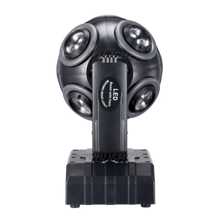 4 stuks 7 x 15 W mini moving head led dmx512 RGBW lichteffecten 5 besturingsmodi DJ disco licht met afstandsbediening stroboscoop verlichting effect voor party disco balzaal bar stadium club