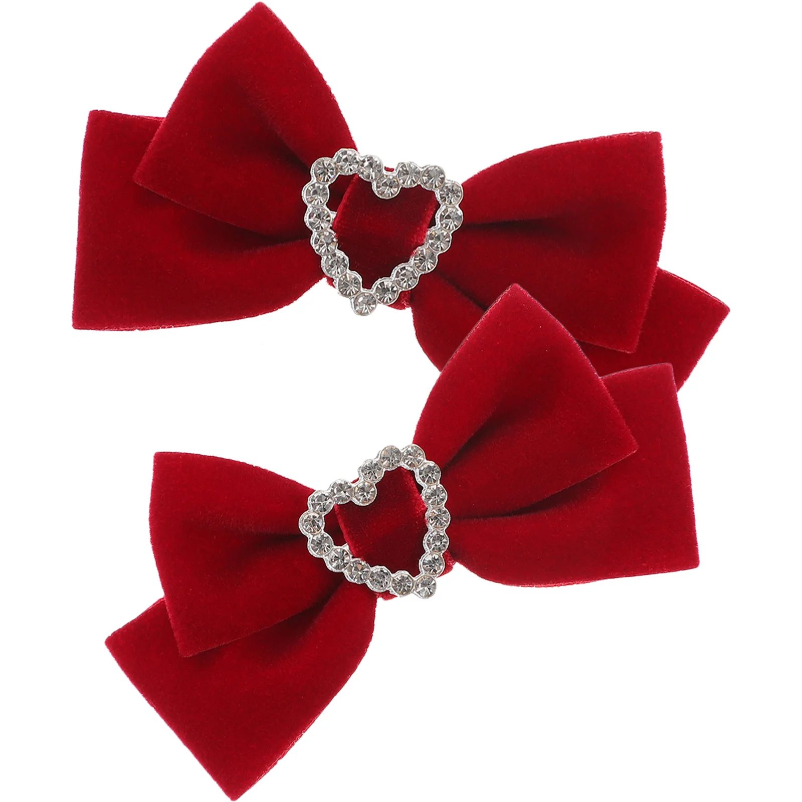 

1 Pair Hair Bows Ribbon Alligator Clips Young Girls Barrettes Bowknot Hair Accessories