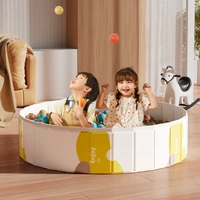 PVC Children's Ocean Ball Pool Indoor Playpen Home Baby Thickened Toy Macaron Color Wave pool Kids Swimming Pool Baby Playground 2