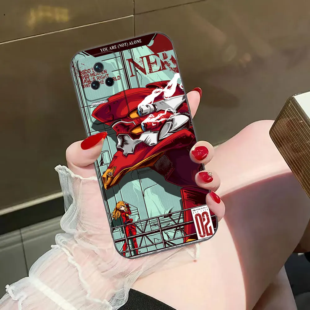Vibrant Evangelion-Inspired Neon Genesis Phone Case Cover
