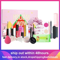 Christmas Advent Calendar 2023 Makeup Tools Countdown Calendar Gift Boxes Lipstick Eye Shadow Concealers Makeup Cosmetics Set 1