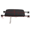 Walker Rest Seat Simple Installation Foldable Folding Walker Attachable Seat Extra Wide Strong Load Bearing for Senior 6