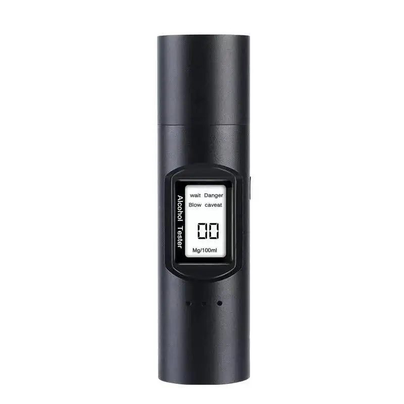 

Alcohol Tester High Accuracy Digital Breathalyze LCD Display USB charging Breath Alcohol Tester for Police Drunk Driver