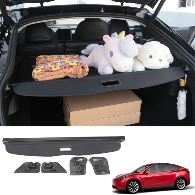 Car Trunk Rear Cargo Cover Luggage Carrier Curtain Retractable For
