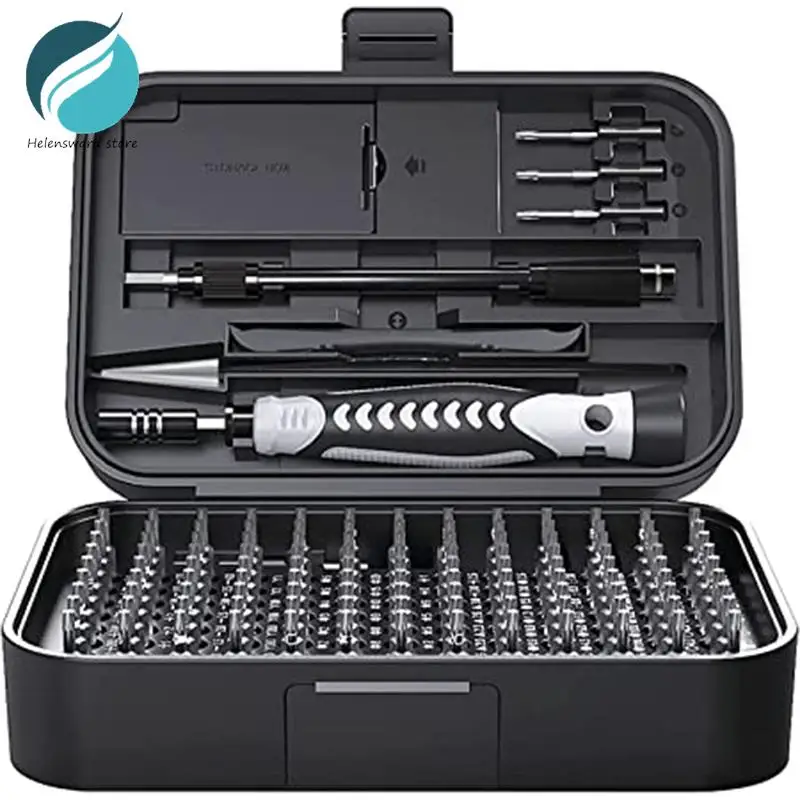 

Screwdriver Set 130in1 Electronic Tool Set 120 Bit Magnetic Screwdriver Set Tool Set Repair Tool for Computer Phone Watch Camera