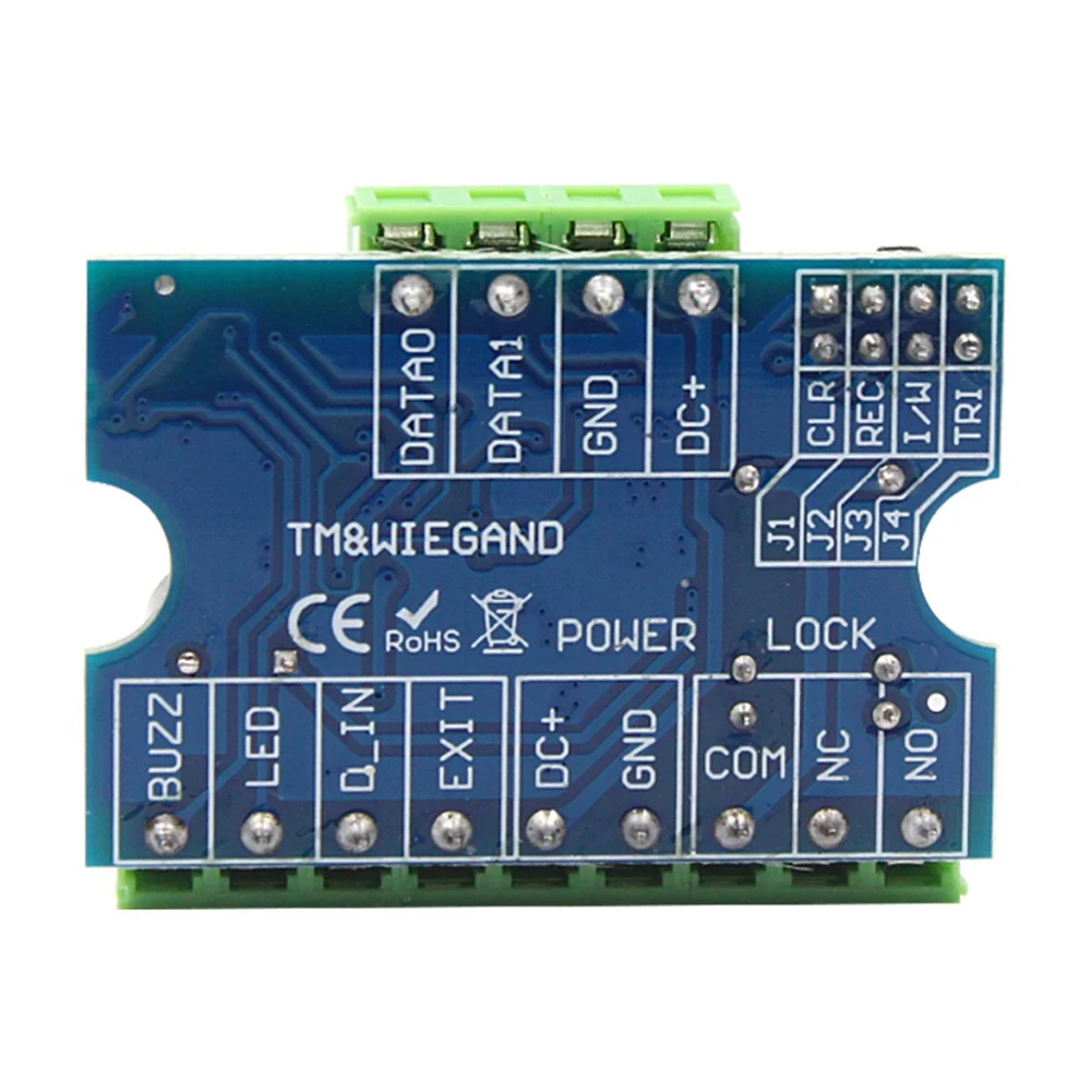 HOTA72T 12V 액세스 컨트롤러(자기 잠금 게이트 출입 시스템 포함) 터치 메모리 DALAS TM 리더 PCB 액세스 제어 보드