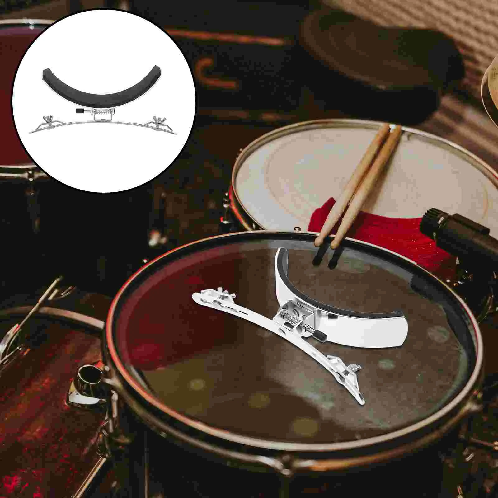 Marching Drum Leg Rest Drums Accessories Support Accessory for Electric Pad Snare Parts Instruments Metal Kit Durable