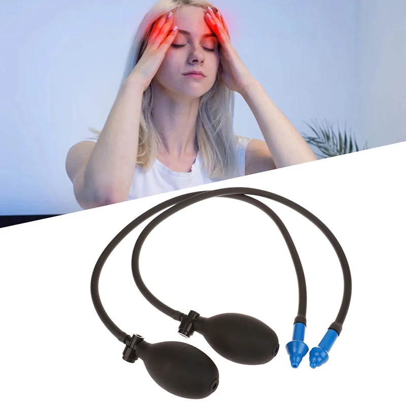 1PCS Ear Pressure Reliever, Eustachian Tube Unblocker, Balancing Ear Pressure To Relieve Tinnitus And Earache With Tube 1/5 Hole