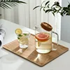 Ashwagandha Wooden Tray Cake Bread Tray Bakery Pastry Display Wooden Flat Tray Household Kitchen Storage Tray 5