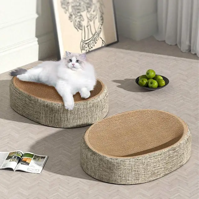 Sisal Cat Scratching Board Wear-resistant and Scratch-resistant Cat Bed Scratcher Sofa Protector Cats Furniture Sisal Cat Scratching Board Wear-resistant and Scratch-resistant Cat Bed Scratcher Sofa Protector Cats Furniture