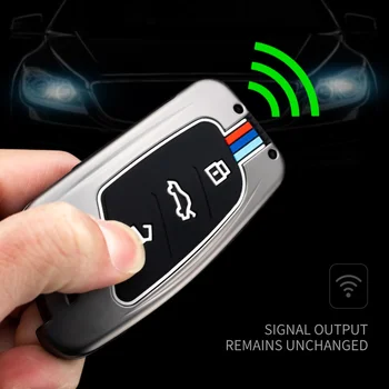 Custodia portachiavi intelligente in lega di zinco con copertura completa per Roewe I5 RX3 RX5 2017 2019 per MG ZS accessori per la protezione dello styling automatico 3 Custodia portachiavi intelligente in lega di zinco con copertura completa per Roewe I5 RX3 RX5 2017 2019 per MG ZS accessori per la protezione dello styling automatico - Custodia portachiavi intelligente in lega di zinco con copertura completa per Roewe I5 RX3 RX5