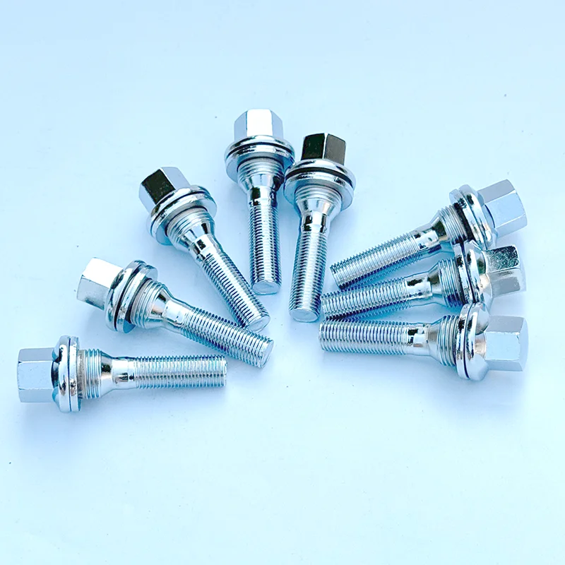 16 X M12X1.25 60mm LONG 35mm THREAD WOBBLE ALLOY WHEEL BOLTS FITS FIAT 2 58.1