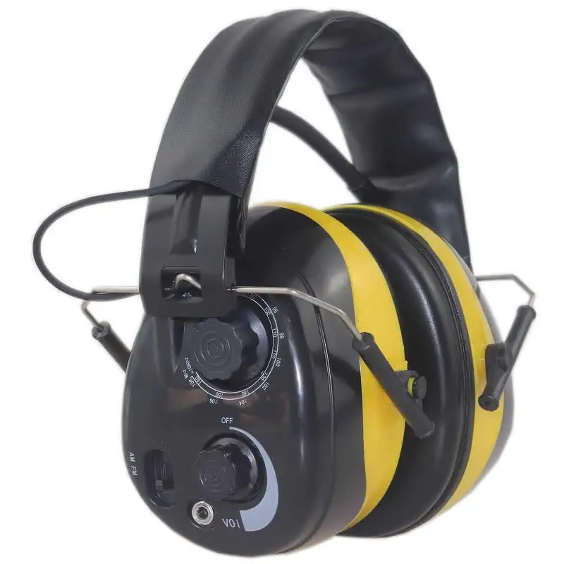 

Noise Reduction Electronic Earmuff Hearing Protector With AM/FM Stereo Radio Work Shooting Hunting Garden mowing Ear Protector