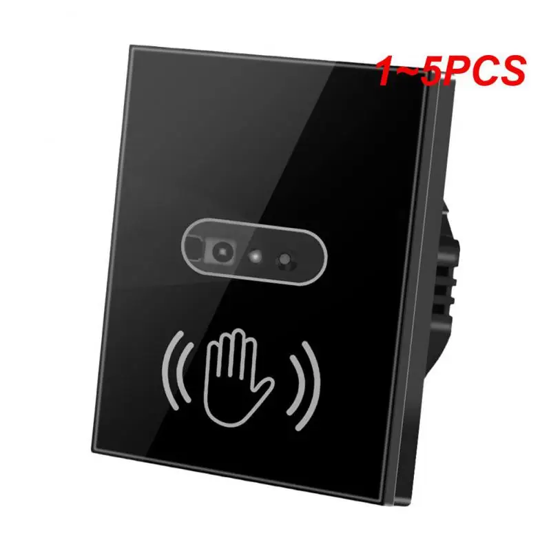 

Умный настенный светильник CoRui, 1 ~ 5 шт., переключатель с инфракрасной панелью, ЕС 10 А, 90-250 В, нейтральный провод, необходимый для умного дома без прикосновения