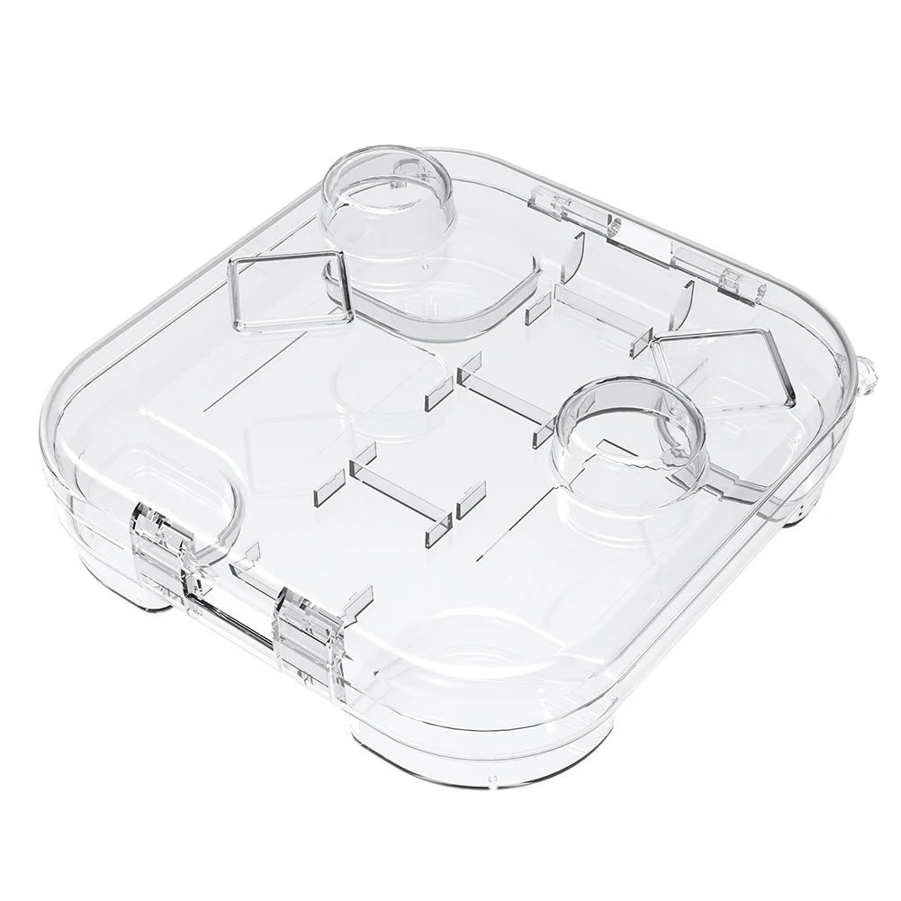 1-5PCS Transparent Storage Box with Game Card Slots Protective Case PC Storage Case for Nintendo Switch2 Joy-Con Accessories