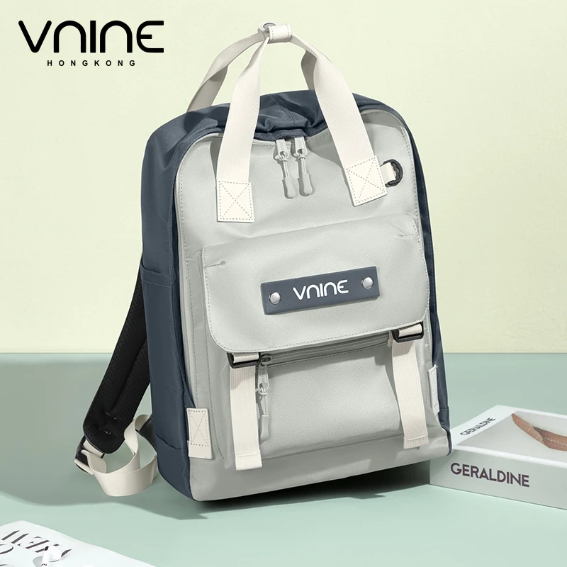 

VNINE backpack for female leisure middle school students, backpack for outdoor travel and mountaineering, computer backpack