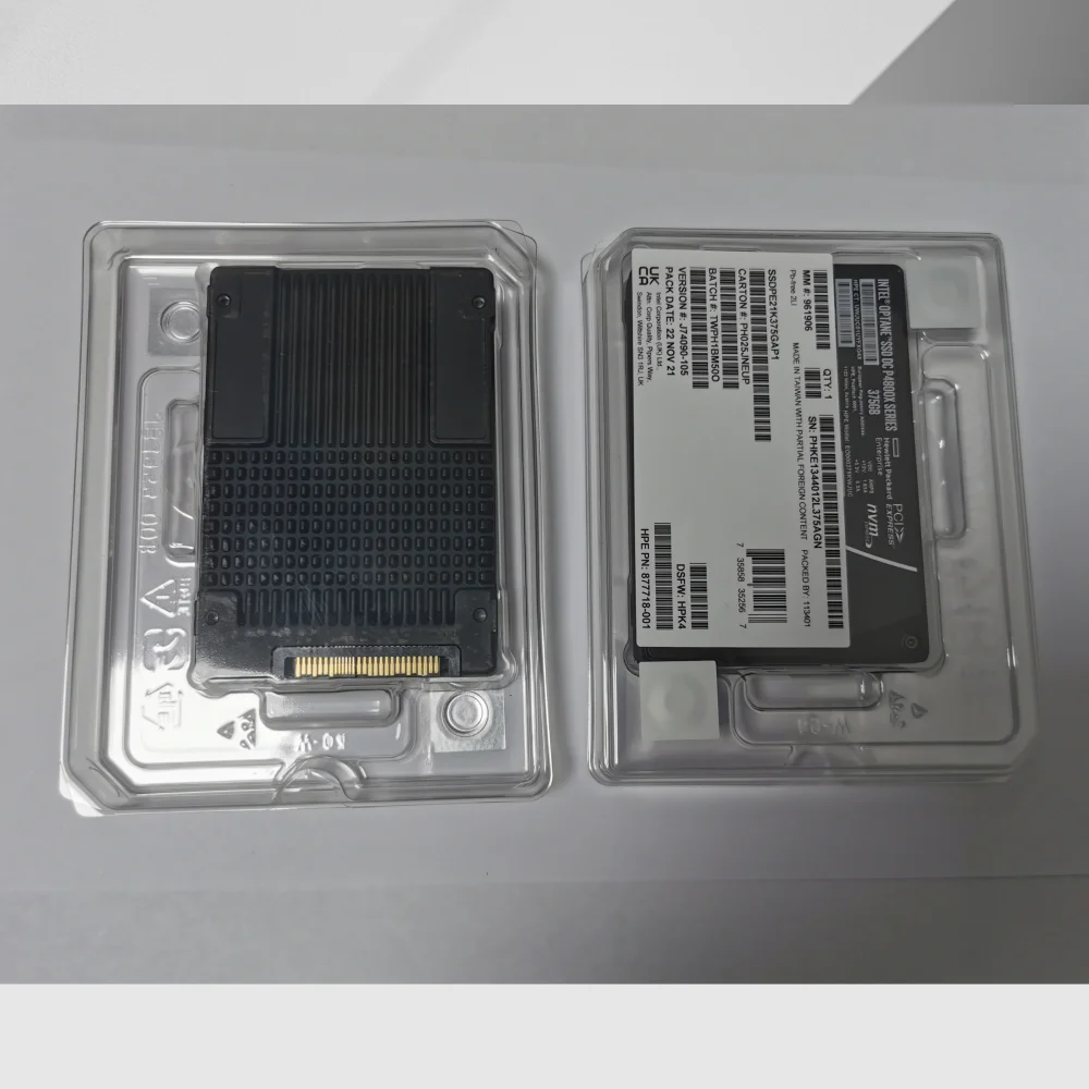 Original SSD P4800X 1.5TB 750GB 375GB U.2 Enterprise solid State Drive Service NVME support Intel Optane SSD NEW