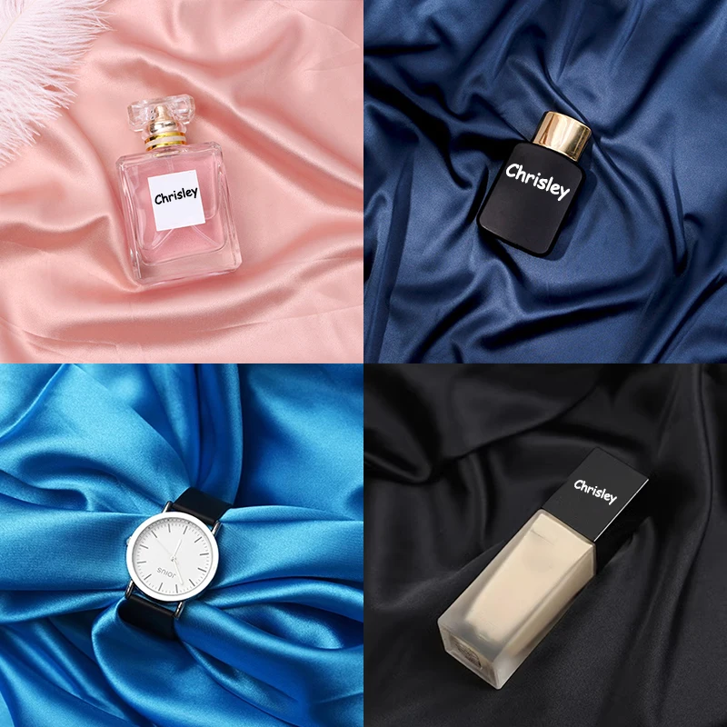 Solid Color Silk Photography Background Cloth Luxury Fashion Backdrop Props Ornament Food Product Photo Decoration Accessories photo backdrop