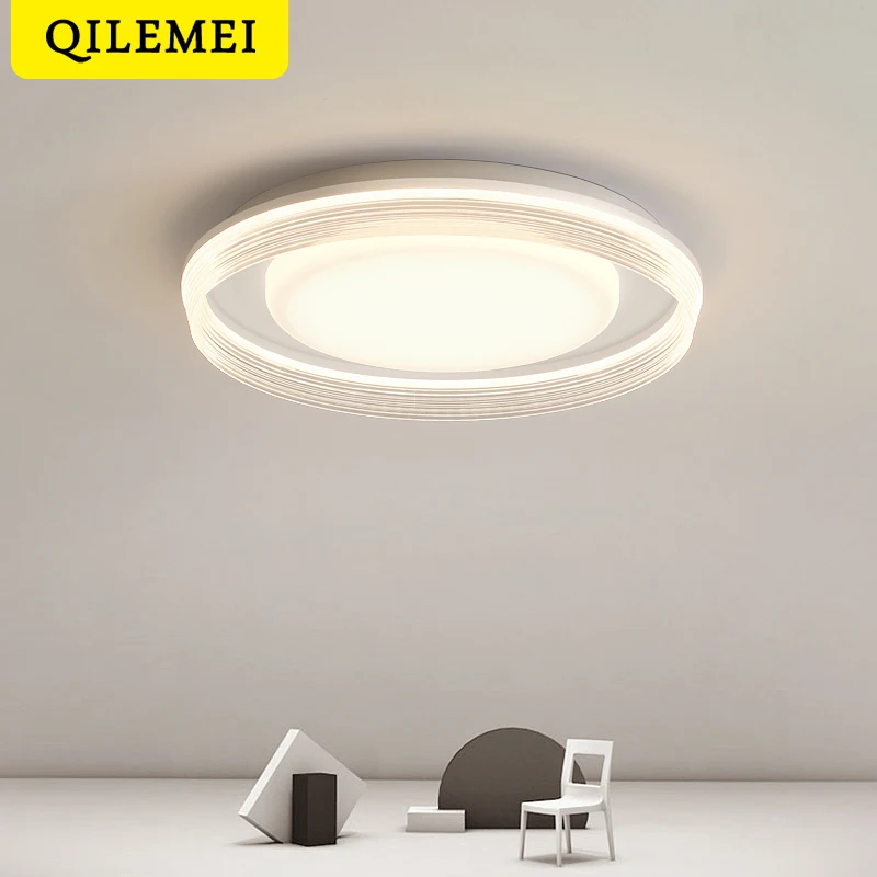 

Светодиодный внутреннее освещение, современный потолочный светильник для спальни, кабинета, гостиной, коридора, украшение для дома