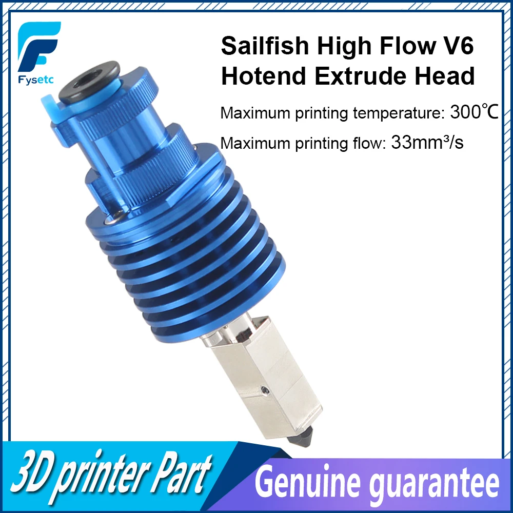 Nuovo V6 Hotend Sailfish High Flow Speed V6 J-Head Kit Testa Di Estrusione Per Stampante 3D Cr 10/Cr10S/Ender 3/Ender3 Pro/Voron 2.4 Hotend